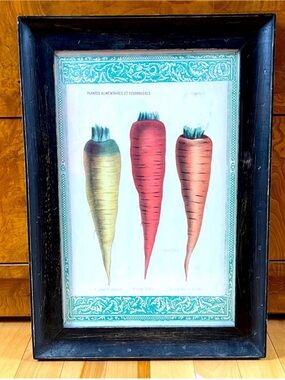 John Derian for Target Framed Carrots Print